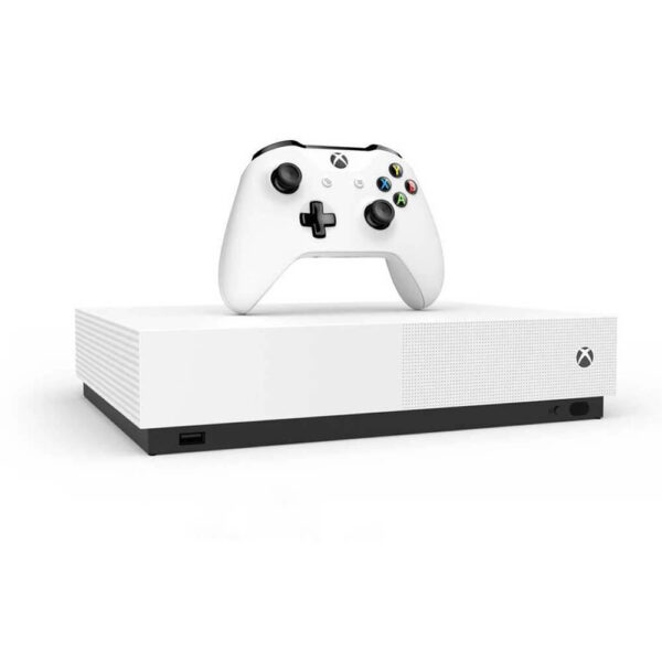 کنسول بازی مایکروسافت مدل Xbox One S ALL DIGITAL ظرفیت 1 ترابایت + فول بازی 2021
